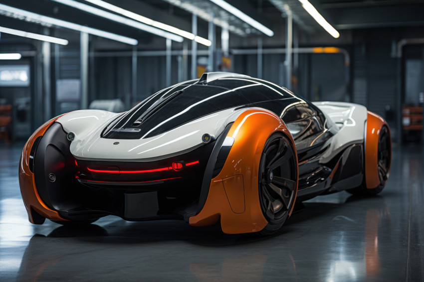 Vehicles robots and designers collaborate for innovation, futuri Vehicles robots and designers collaborate for innovation, futuri