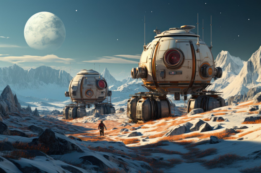 Robotic builders paving the path for human settlements in space, Robotic builders paving the path for human settlements in space,