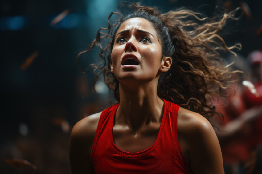 Runner emotions unveiled at the finish line, runner image Runner emotions unveiled at the finish line, runner image