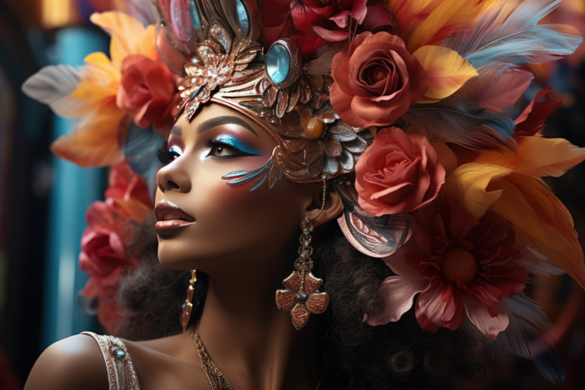 Carnival enigma woman finds secret paradise Carnival enigma woman finds secret paradise