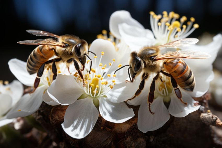 Bees essential role in nature pollination Bees essential role in nature pollination
