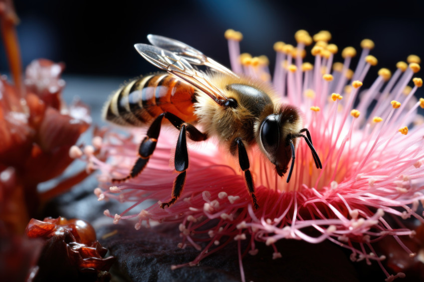 Bee serene knowledge on petals Bee serene knowledge on petals