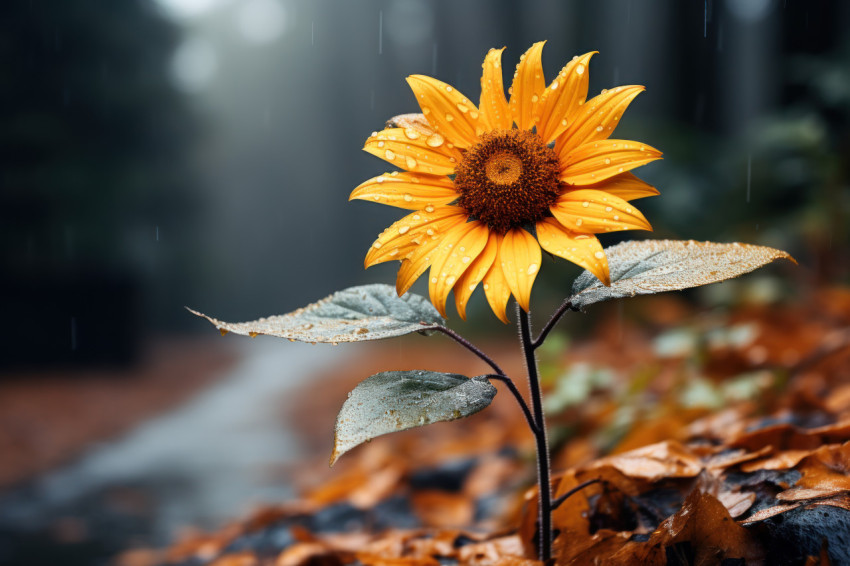 Fog lone sunflower resolute stance Fog lone sunflower resolute stance