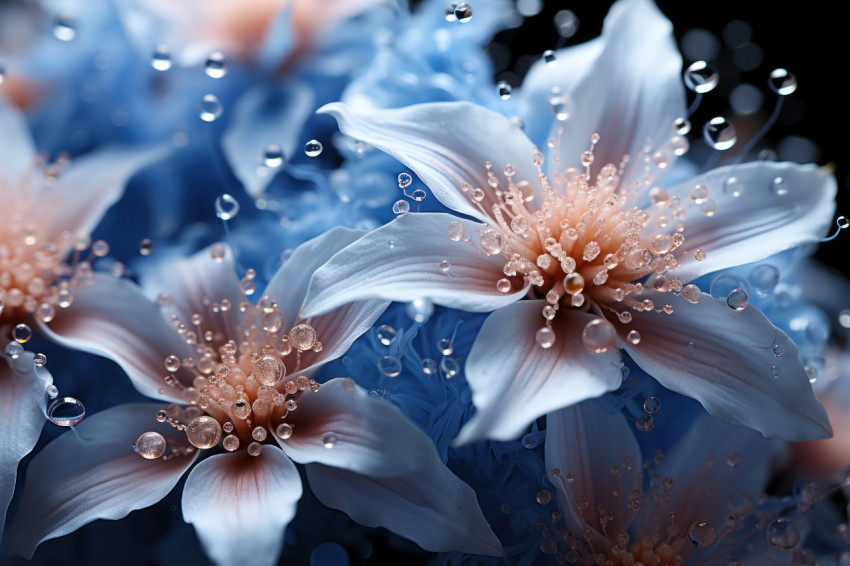 Petal magnificence microscopic patterns