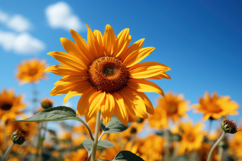Bounty hovering flight on sunflower Bounty hovering flight on sunflower