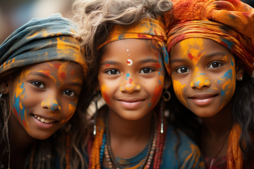Youngsters glance up in holi spirit Youngsters glance up in holi spirit