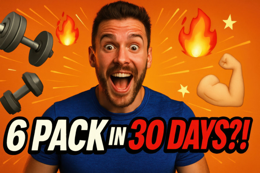 Energetic fitness coach with excited face Energetic fitness coach with excited face
