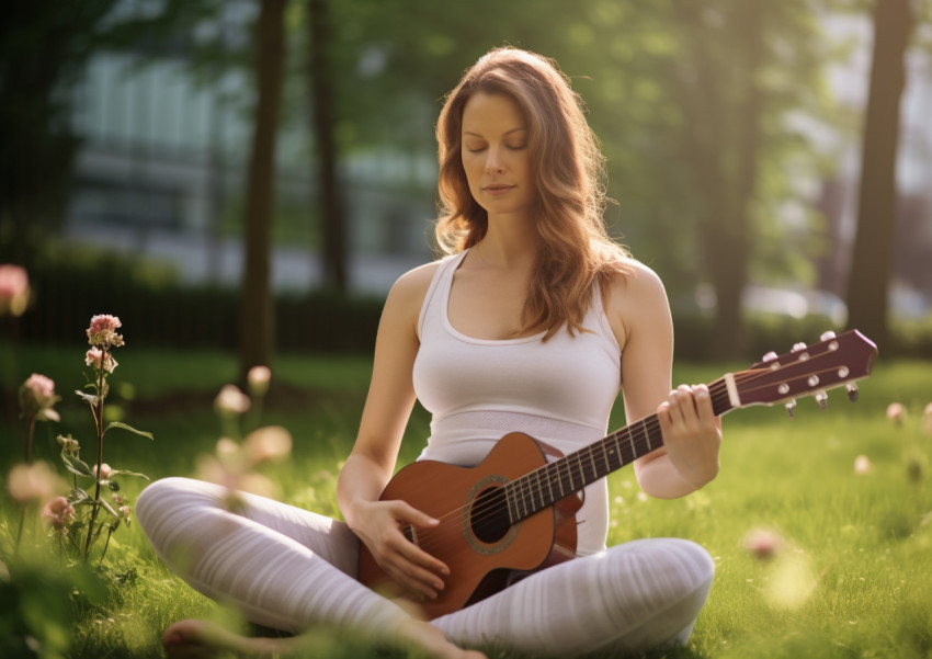 Pregnant young woman meditating yoga outdoors Pregnant young woman meditating yoga outdoors, pregnant women pictures, maternity photos
