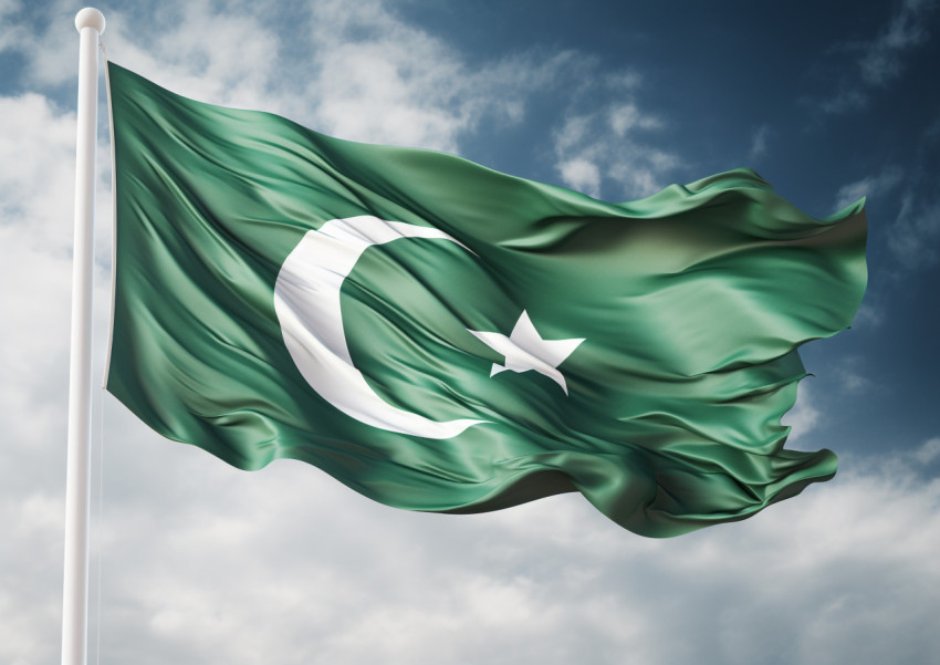 Proudly waving pakistan flag Proudly waving pakistan flag, pakistan independence day photos