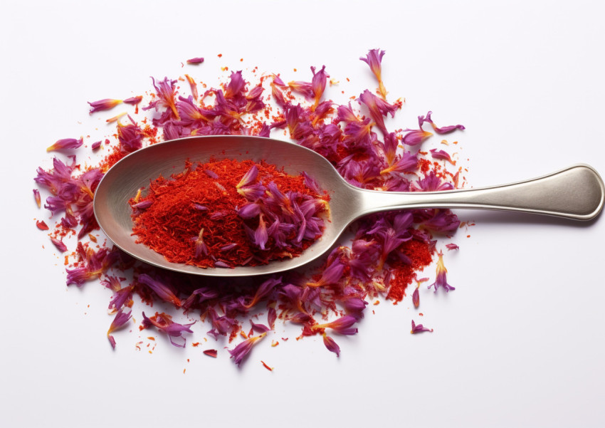 Saffron spice a spoonful of beauty Saffron spice a spoonful of beauty, saffron flower image