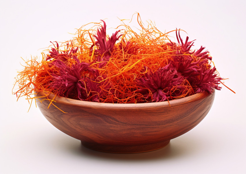 Saffron seeds in contrasting white Saffron seeds in contrasting white, saffron flower image