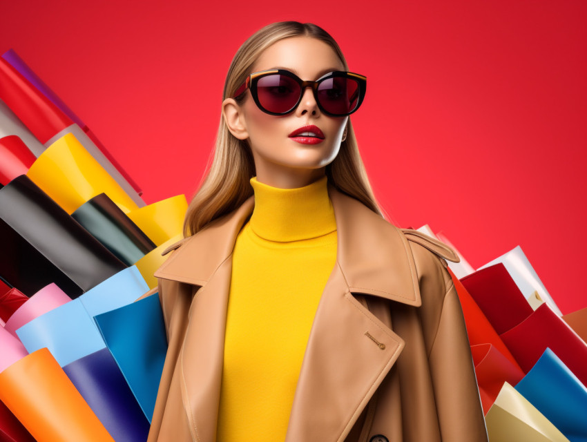 Beautiful woman with shopping bags, fashion design, fashion tren Get unlimited access to a library of free ai prompts and ai images to help you generate creative ideas.