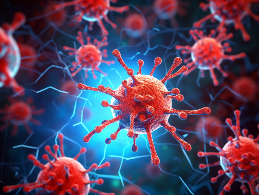 Photo 3d medical background with flu virus cell and lens flare, health and medical stock image Get unlimited access to a library of free ai prompts and ai images to help you generate creative ideas.