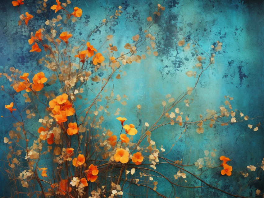 A blue background with flowers on it, free ai prompts and images floral photo backdrops Get unlimited access to a library of free ai prompts and ai images to help you generate creative ideas.