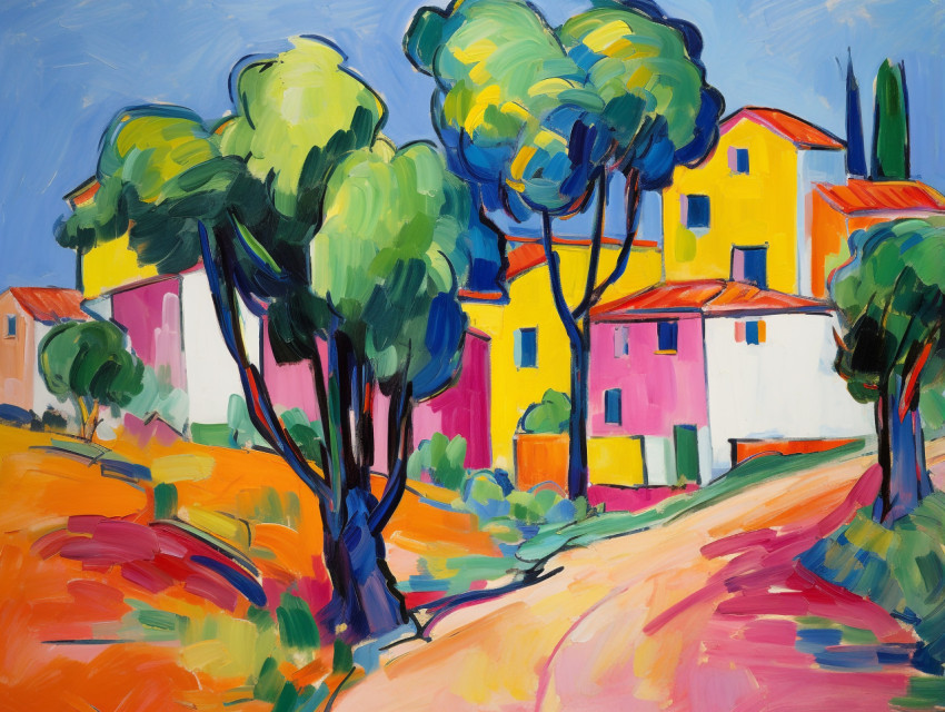 Expressionist Fauvism Art