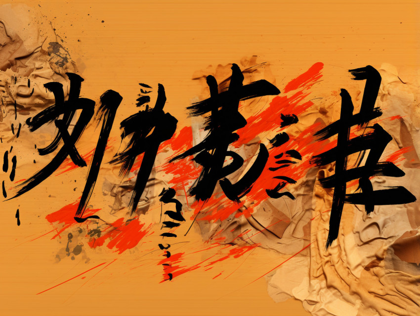 Striking Chinese Calligraphy Art