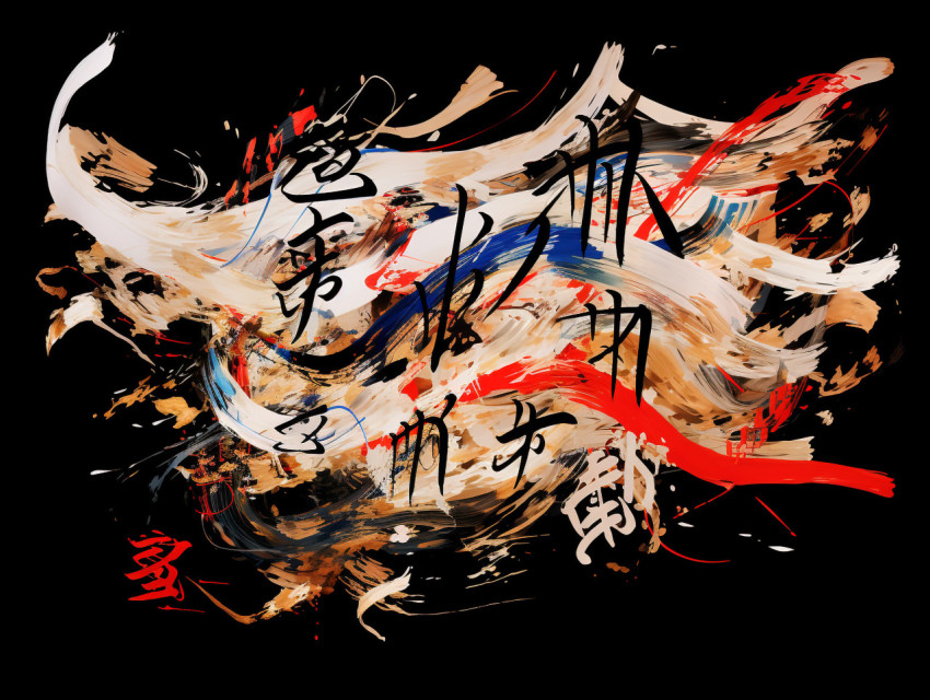 Beautiful Chinese Calligraphy Brushstrokes
