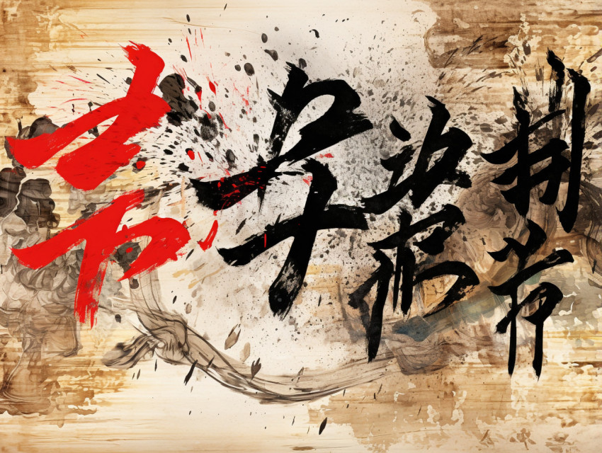 Elegant Chinese Calligraphy