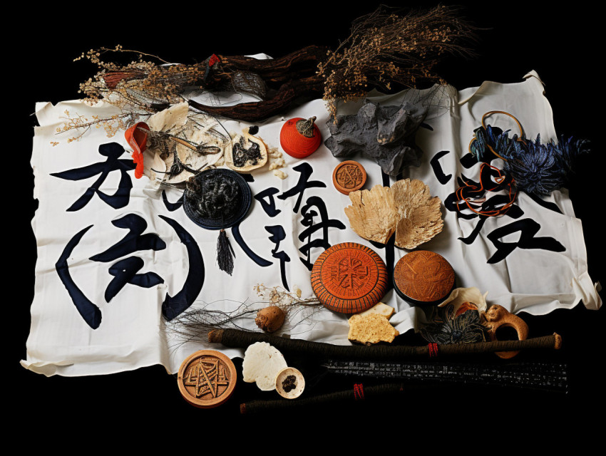 Beautiful Japanese Kanji Characters