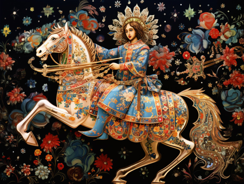 Hand-Painted Palekh