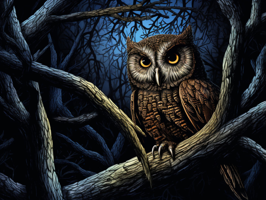 Scratchboard Artist at Work
