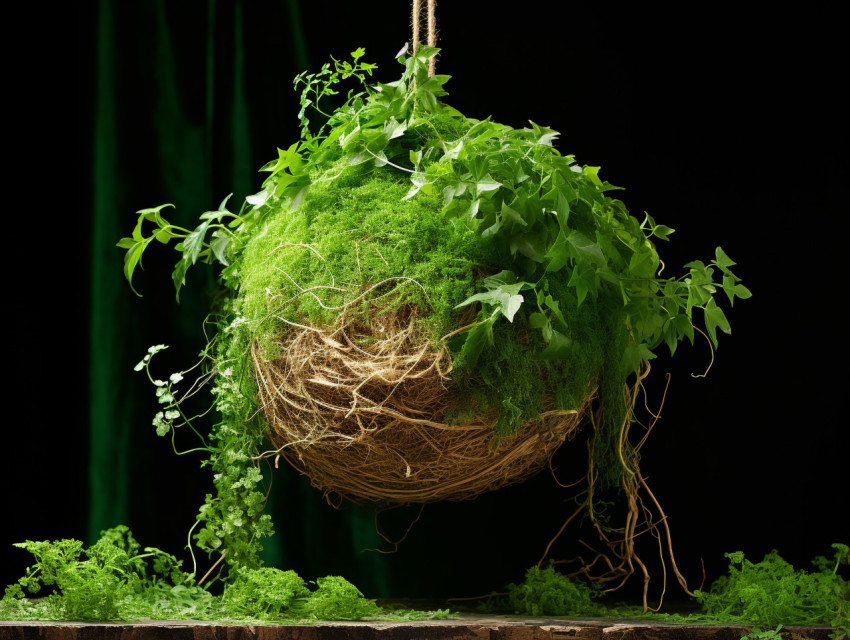 A Living Plant Ball A Living Plant Ball