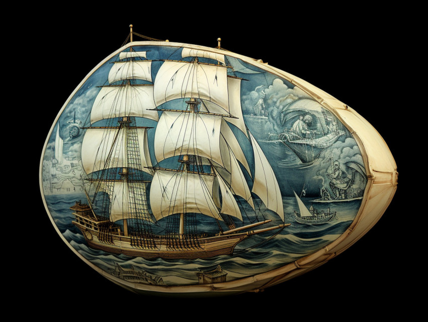 Scrimshaw art