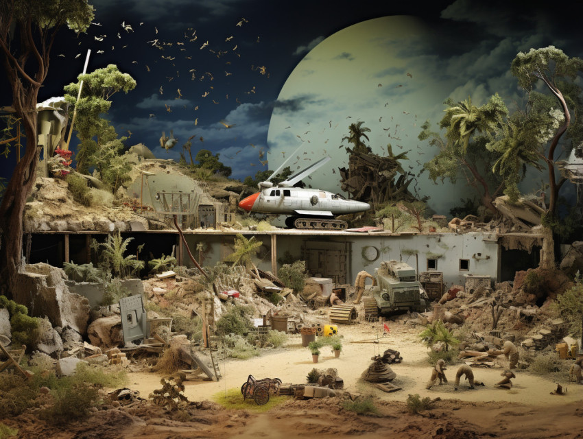 Diorama miniature