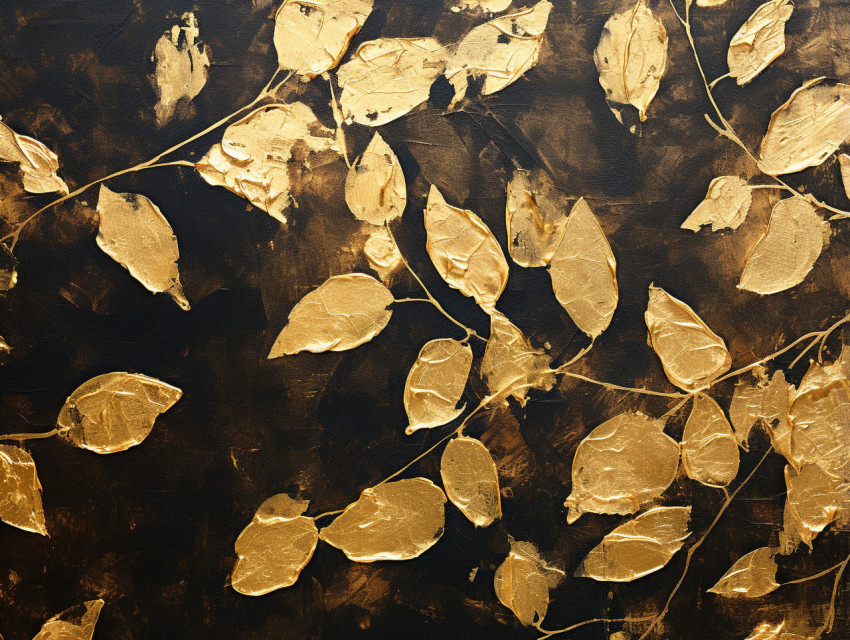 Gold leafing process