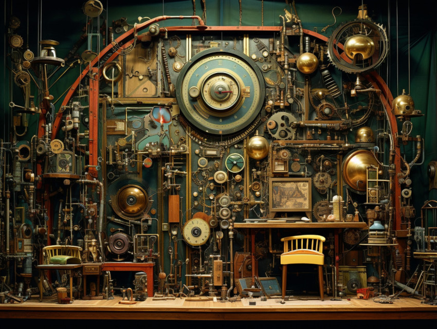 Handmade Assemblage Craft