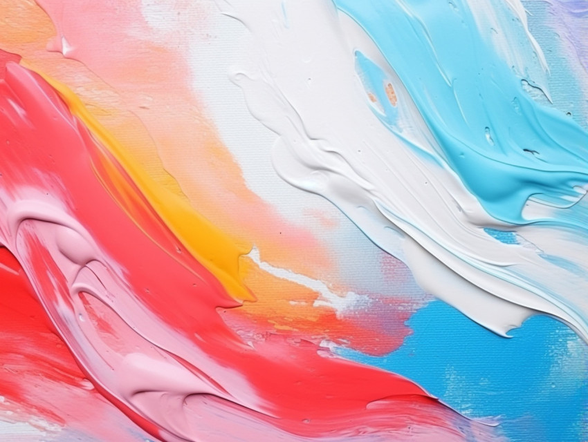 Abstract paint smears background