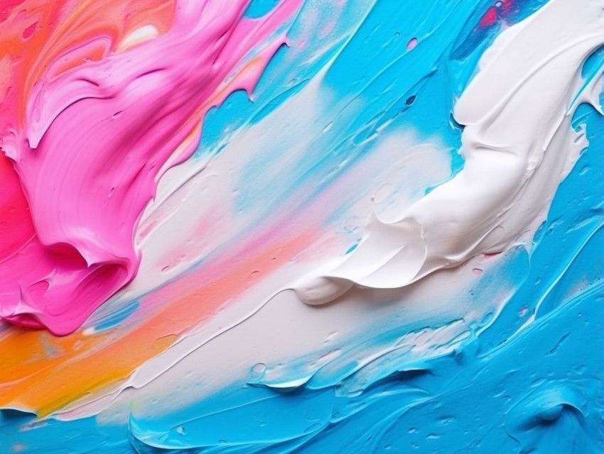 Abstract acrylic paint background