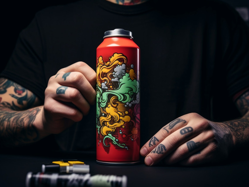 Aerosol Paint Cans