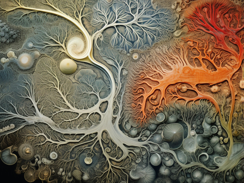 A close-up view of the natural world