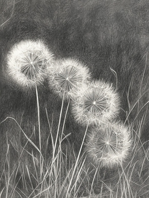 Fireworks in pencil cross hatching Fireworks in pencil cross hatching