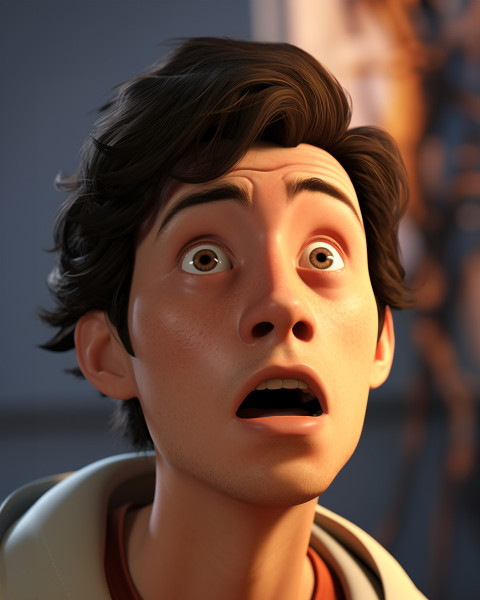 Young person feeling nervous Young person feeling nervous