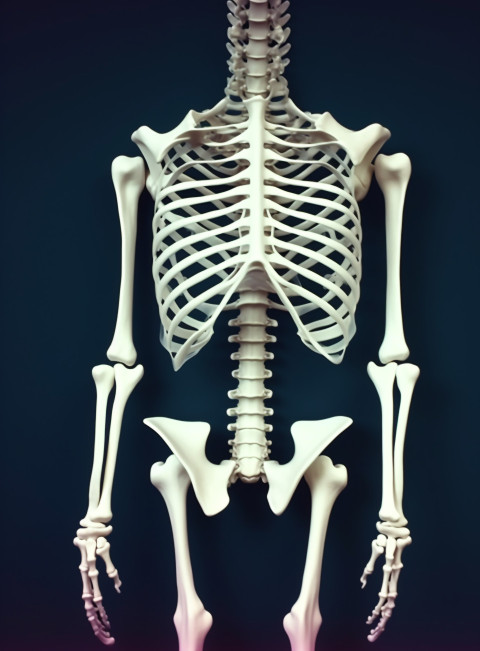 this is a skeletal image of the back this is a skeletal image of the back