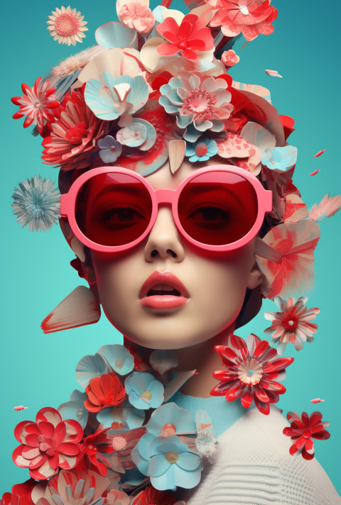 Happy girl in aviators models your latest fashion