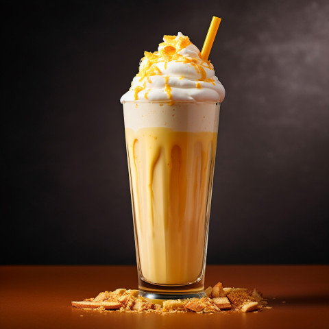 A photo of a mango milkshake, beverage advertisement photography inspiration Get unlimited access to a library of free ai prompts and ai images to help you generate creative ideas.