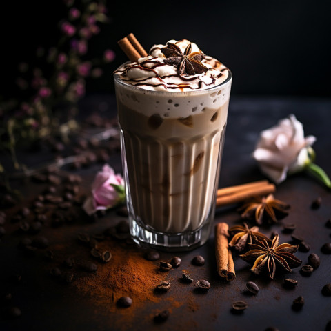 A photo of a chai milkshake, beverage advertisement photography inspiration Get unlimited access to a library of free ai prompts and ai images to help you generate creative ideas.