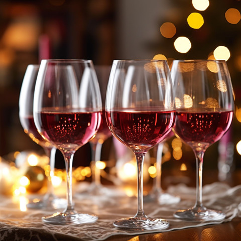 Set of sparkling wine glasses Set of sparkling wine glasses
