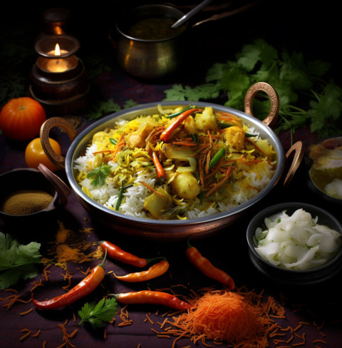Malabar vegetables biryani, biryani advertisement, biryani stock photo Get unlimited access to a library of free ai prompts and ai images to help you generate creative ideas.