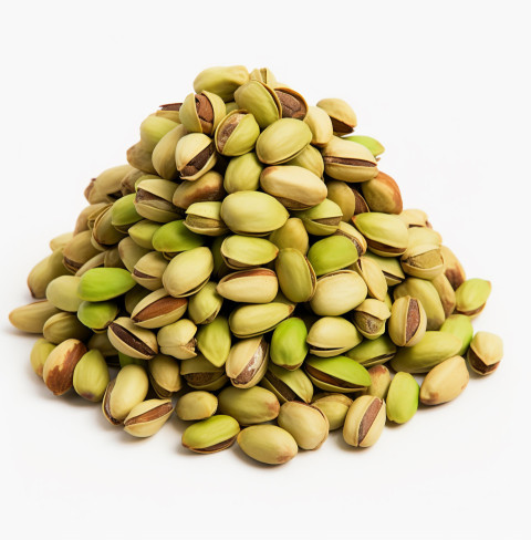 Pistachio nuts on a white background Pistachio nuts on a white background, pistachio nut image