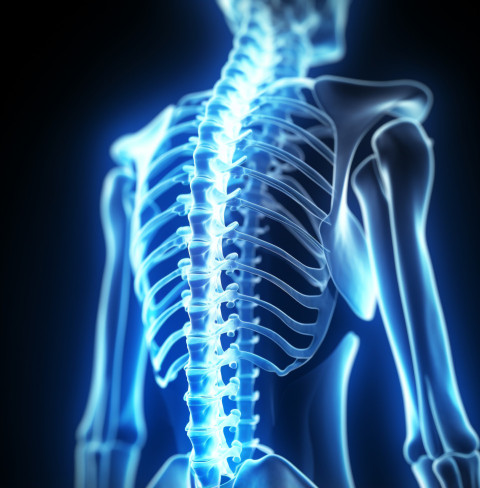 Woman with back pain Woman with back pain