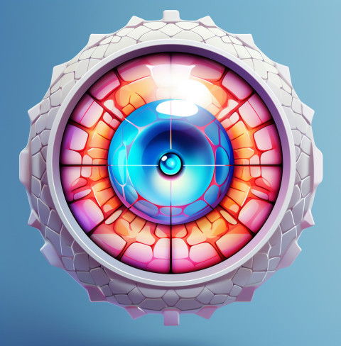Contact lenses that could save your vision Contact lenses that could save your vision, medical images stock