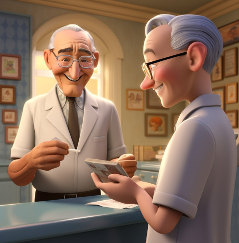 Doctor and patient shake hands in confidence Doctor and patient shake hands in confidence, medical images stock
