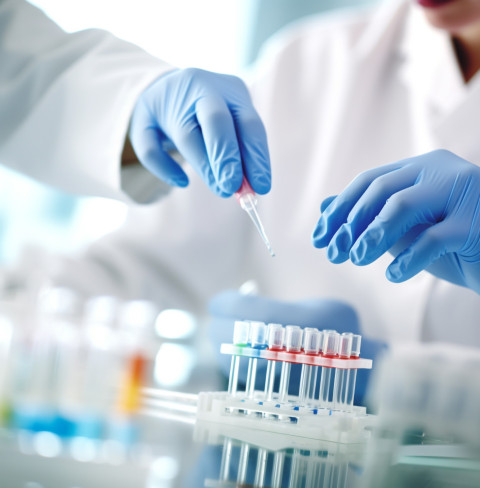 Scientist's focus is unwavering Scientist's focus is unwavering, medical images stock