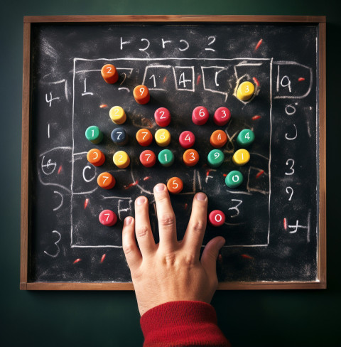 a close up shot of a teachers hands writing on a chalkboard a close up shot of a teachers hands writing on a chalkboard