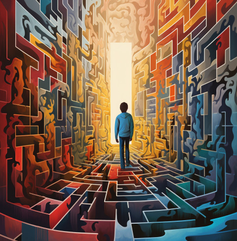 Creative Thinker Solving Problems in Maze Creative Thinker Solving Problems in Maze