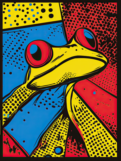 Nervous frog on a first date Nervous frog on a first date